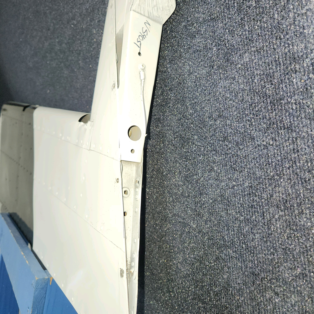 Used aircraft parts for sale, 0531006-66 Cessna 172E Rudder Assembly