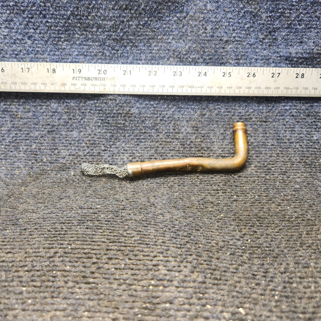 Used aircraft parts for sale, 0726603-16 Cessna 182G Strainer Assembly Forward