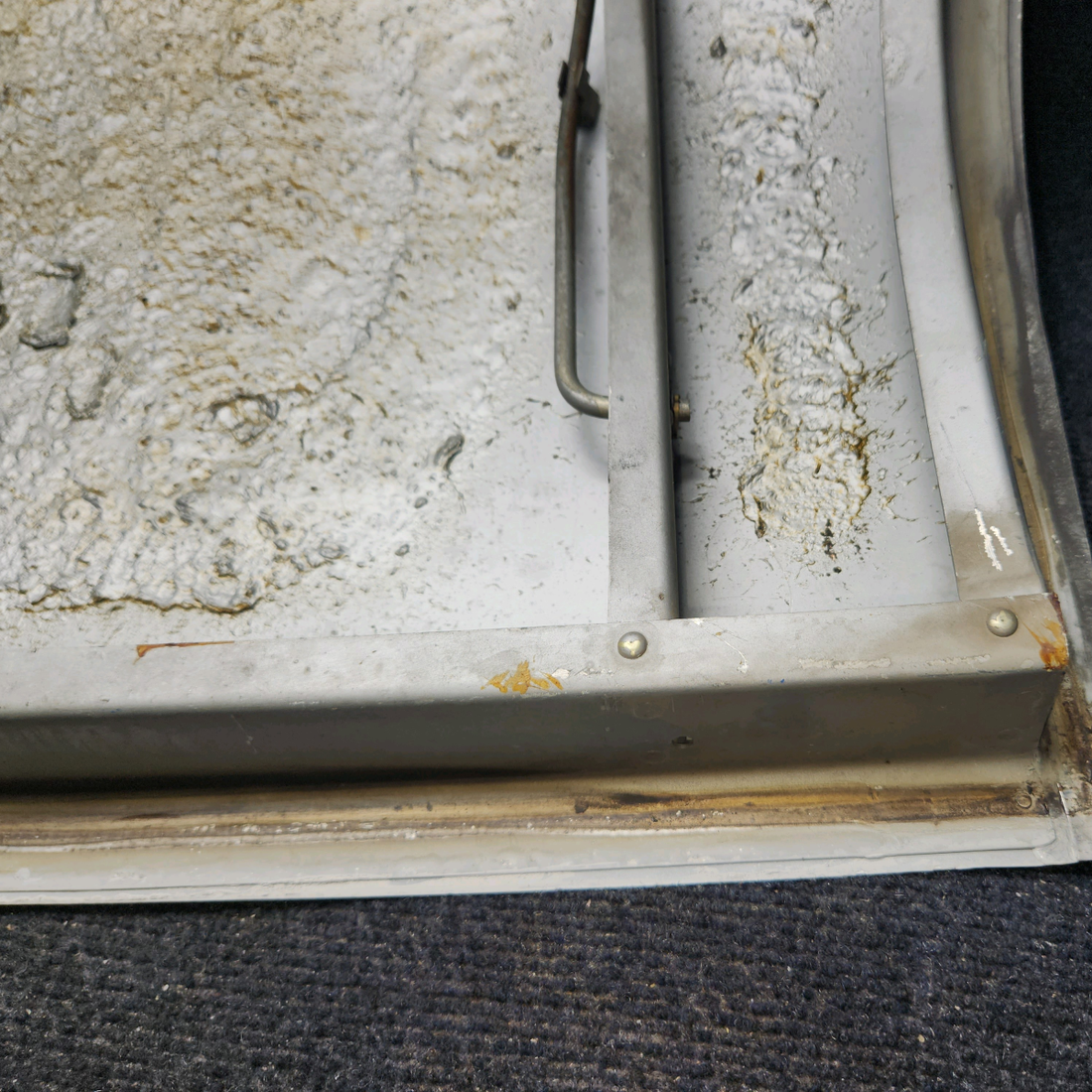 Used aircraft parts for sale, 95-410029-612 BEECHCRAFT 95-55B Nose Baggage Door Assembly