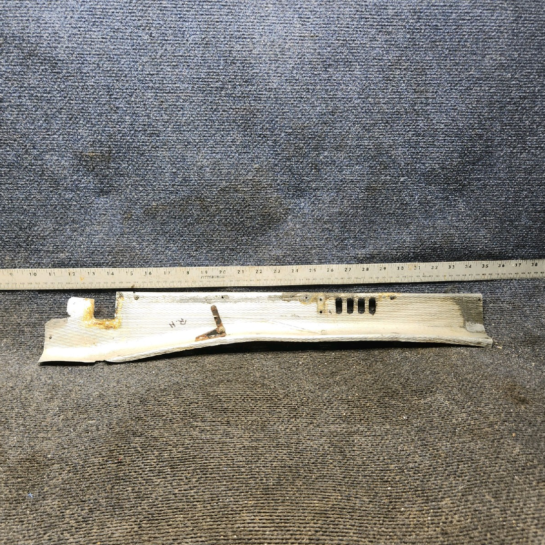 Used aircraft parts for sale, 36511-003 piper PA-28-181 Center Cabin Heat Duct Assembly RH