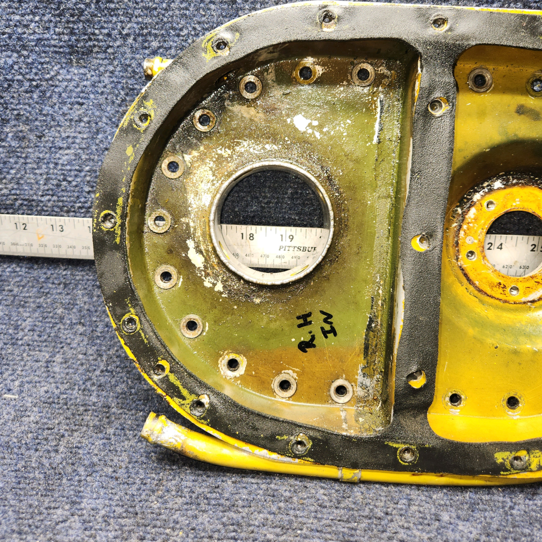 Used aircraft parts for sale, 23426-003 PIPER PA-24-250 Fuel Cell Access Plate Assembly RH