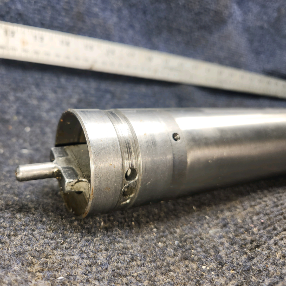 Used aircraft parts for sale, 35-524041 Beechcraft 35-33 Control Column Assy w/ Hanger, Knees, Links