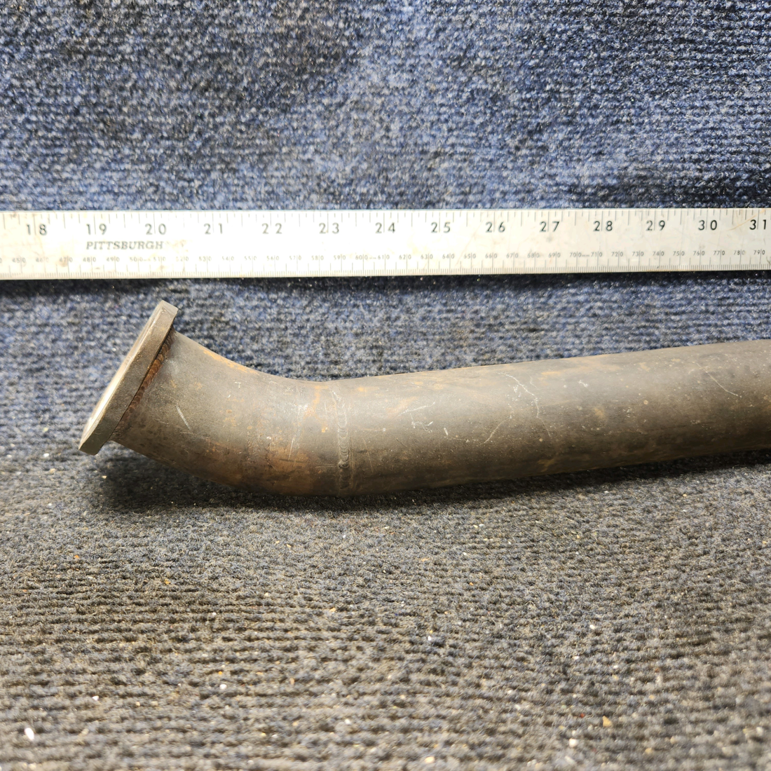 Used aircraft parts for sale, 38137-004 Lycoming IO-540-K1G5 Piper PA32RT-300 Exhaust Stack - LH Forward