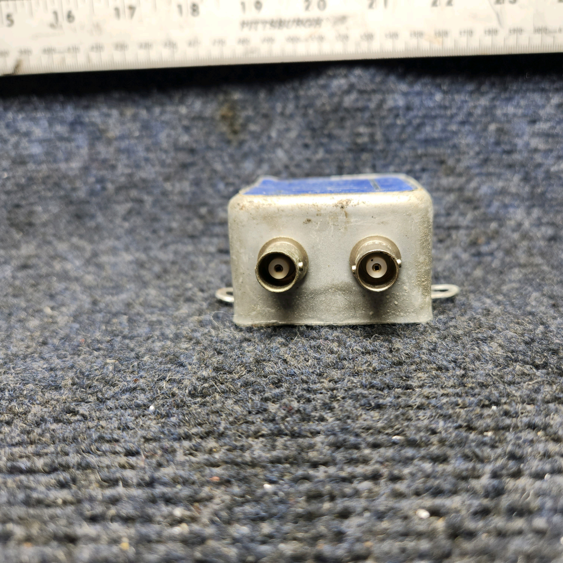 Used aircraft parts for sale, AD-9 Antenna Development Engineering DUAL NAV-GLIDESLOPE ANTENNA COUPLER