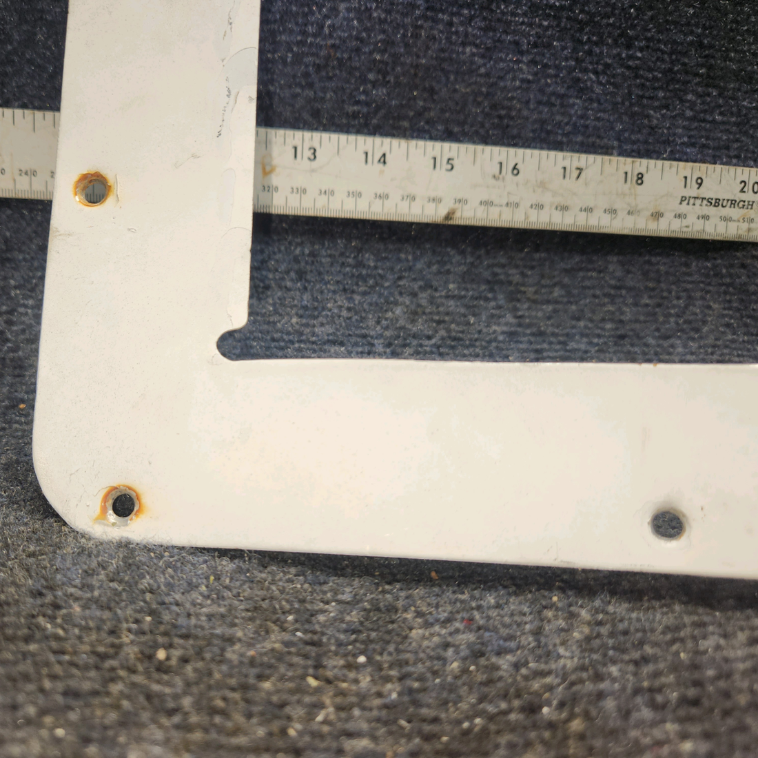 Used aircraft parts for sale, 0722100-3 Cessna 182G Landing Light Window Retainer