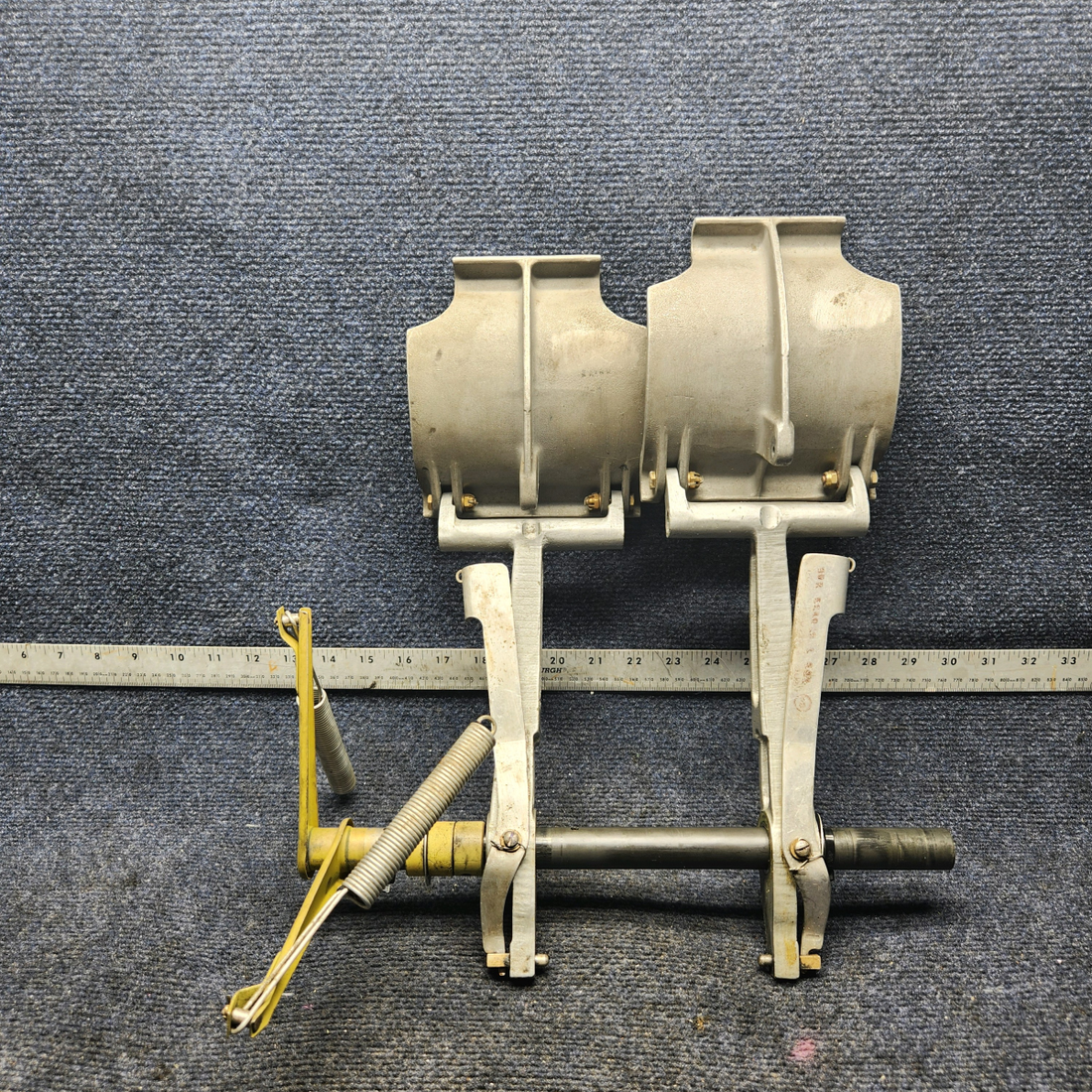 Used aircraft parts for sale, 002-524011-1 Beechcraft F33A PILOT RUDDER PEDAL ASSY