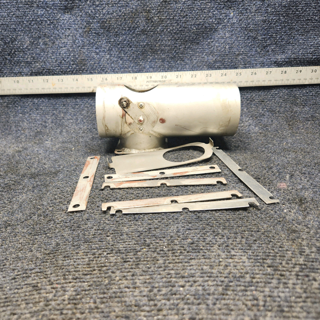 Used aircraft parts for sale, 169-910028-29 Beechcraft A24R Cabin Heat Valve Assembly