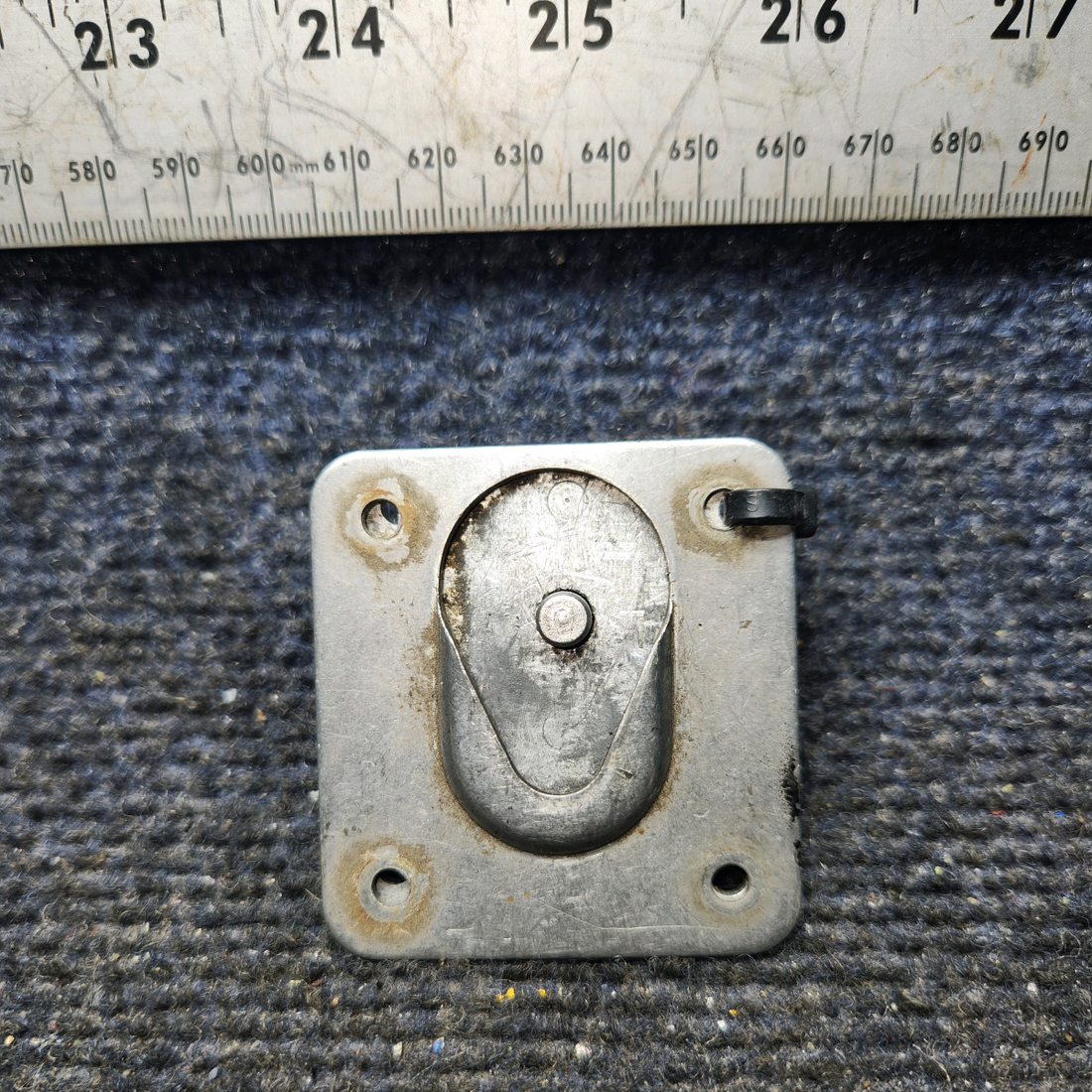 Used aircraft parts for sale, 79781-002 Piper PA32RT-300 Aft Seat Attach Plate