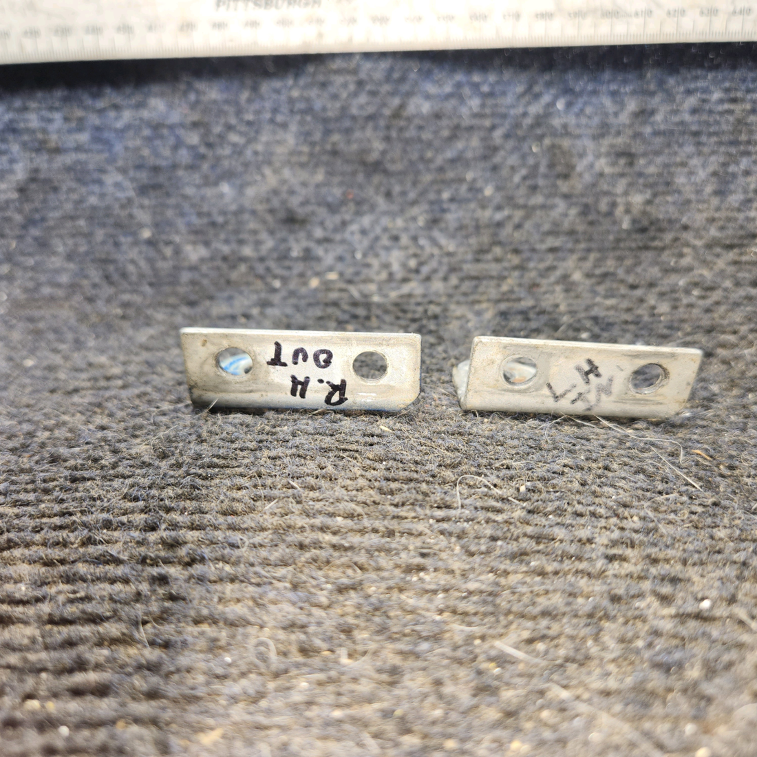 Used aircraft parts for sale, 0510205-10 cessna 172N Seat Belt Fitting Outboard RH / Inboard LH