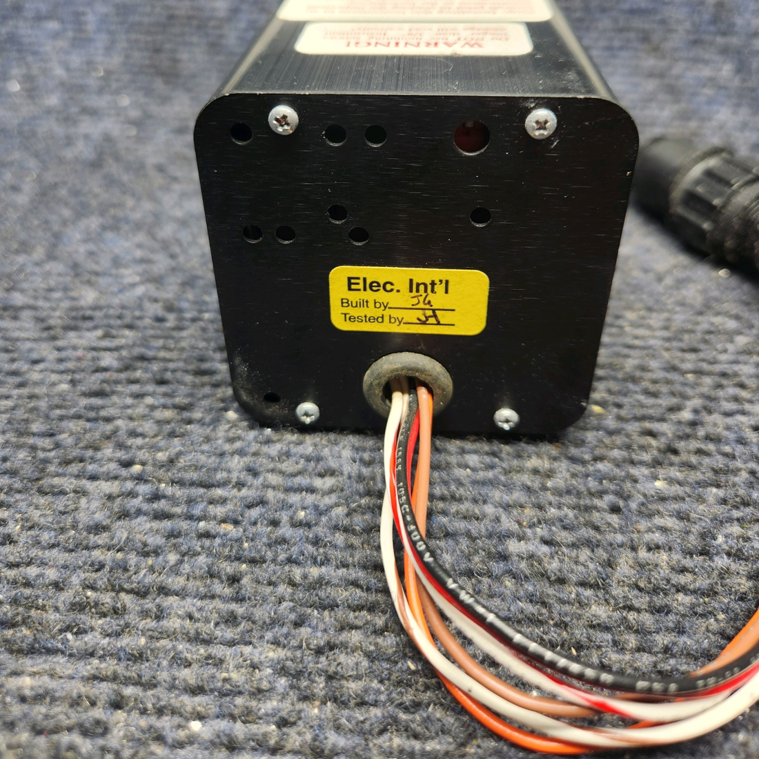 Used aircraft parts for sale, VA-1A MOONEY M20J - Year 1978 ELECTRONICS INTERNATIONAL VOLTAGE-AMMETER INDICATOR