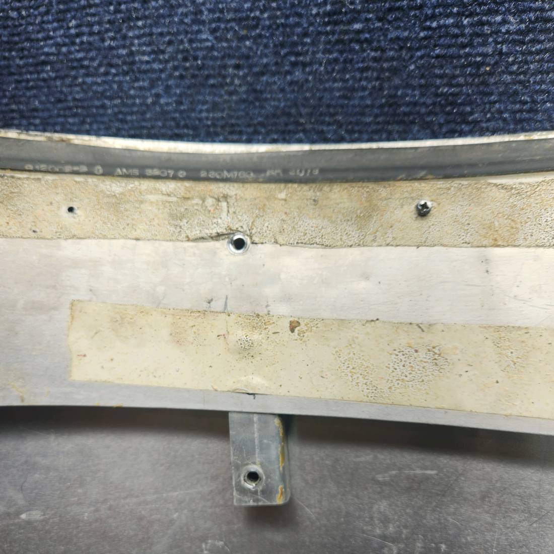 Used aircraft parts for sale, 350154-505 Mooney M20K BAGGAGE DOOR STRUCTURE ASSEMBLY