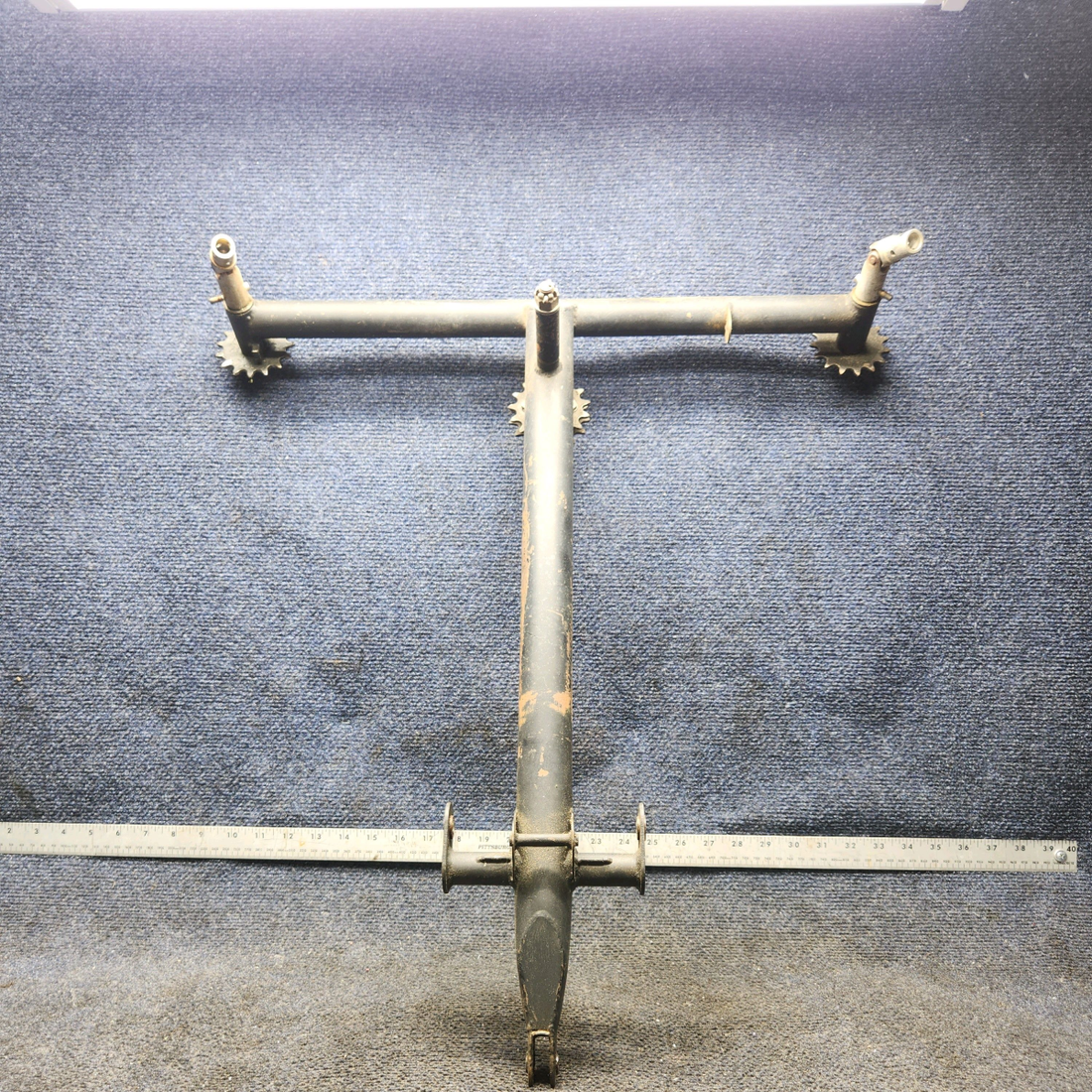 Used aircraft parts for sale, 62703-026 Piper PA28-140 Control Column T-Bar Assembly