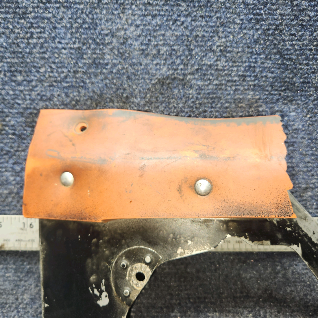 Used aircraft parts for sale, 63615-004 Lycoming O-320 Piper PA28-140 Engine Baffle RH Rear