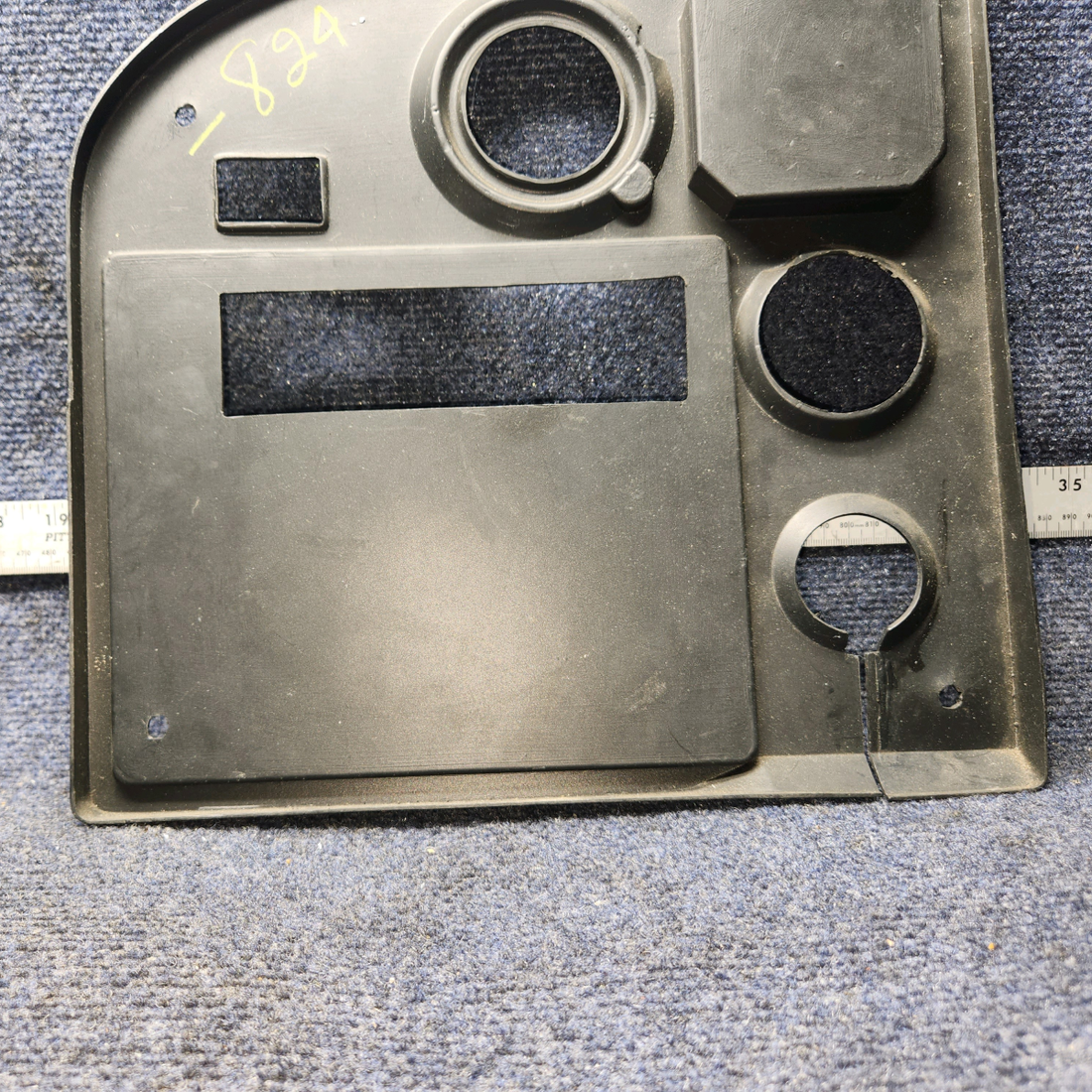 Used aircraft parts for sale, 0513555-6-279 Cessna 172RG Instrument Panel Cover R/H