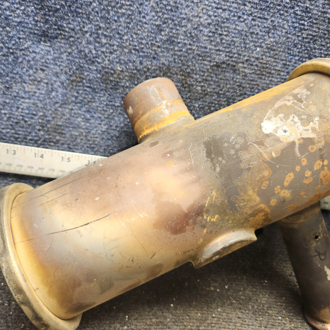 Used aircraft parts for sale, 0450400-3 cessna 150G Muffler Assembly - LH