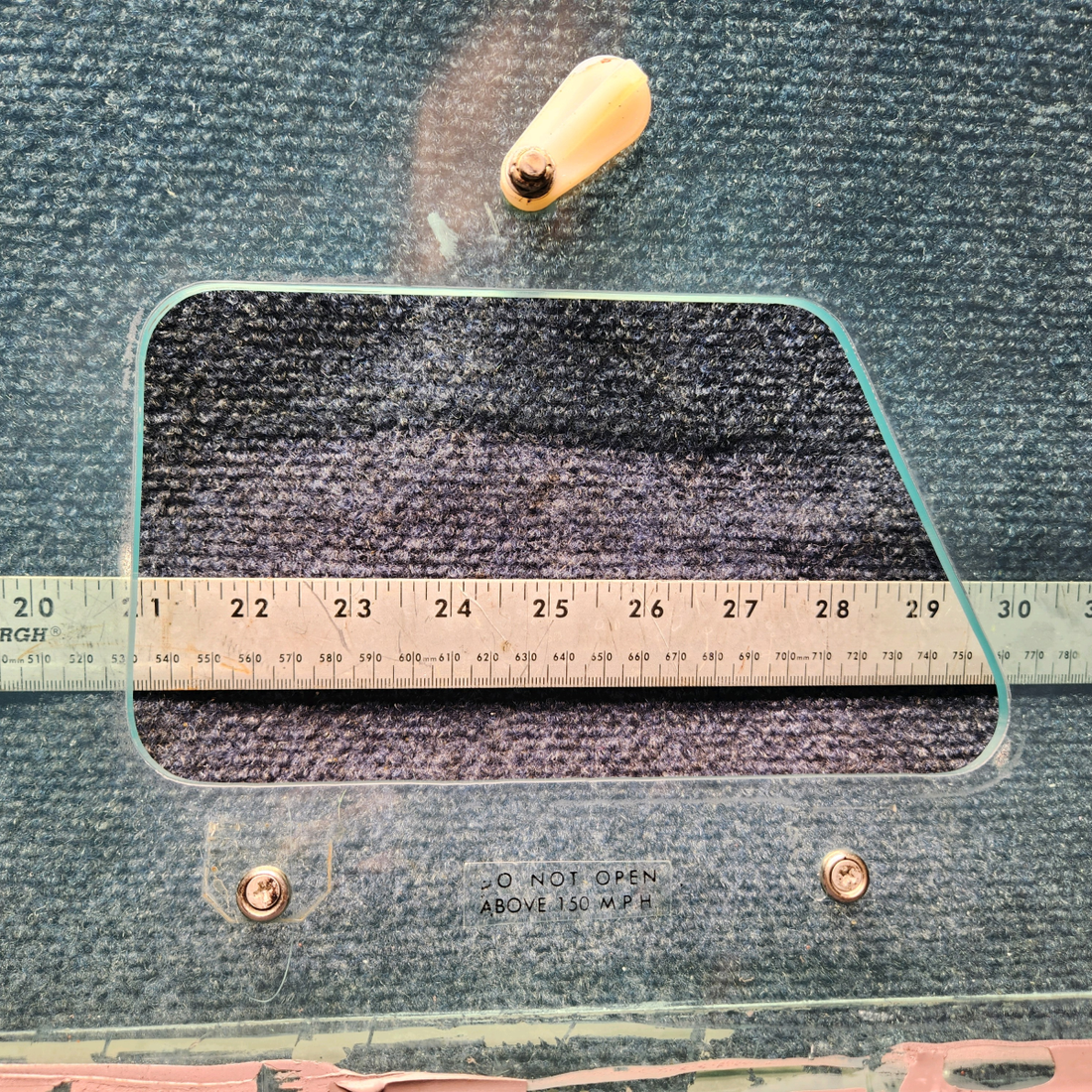 Used aircraft parts for sale, 340285-035 Mooney M20J WINDOW PILOT