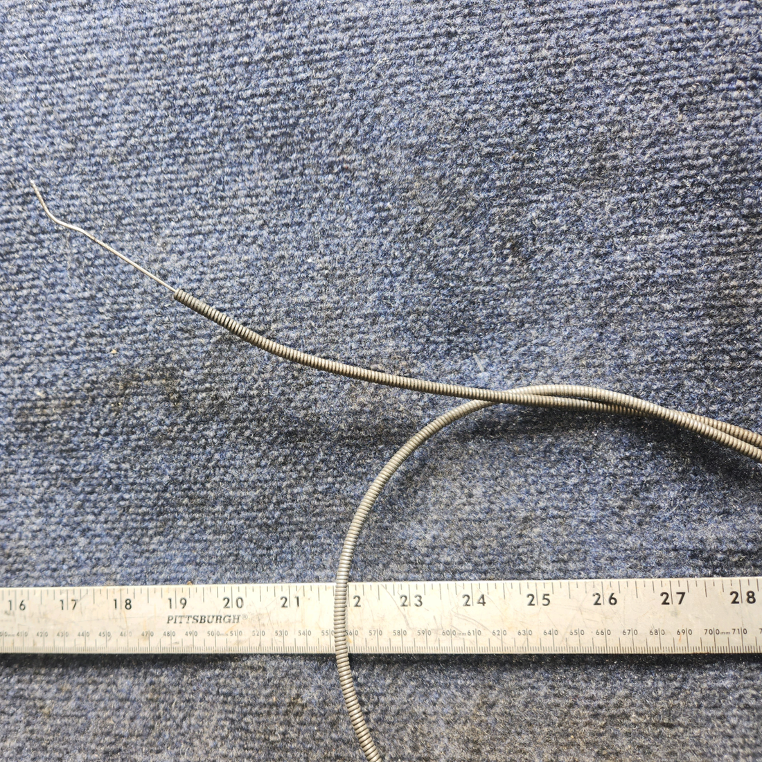 Used aircraft parts for sale, S1230-3 Cessna 182G Carburetor Heat Control Cable (Length: 41.5”)