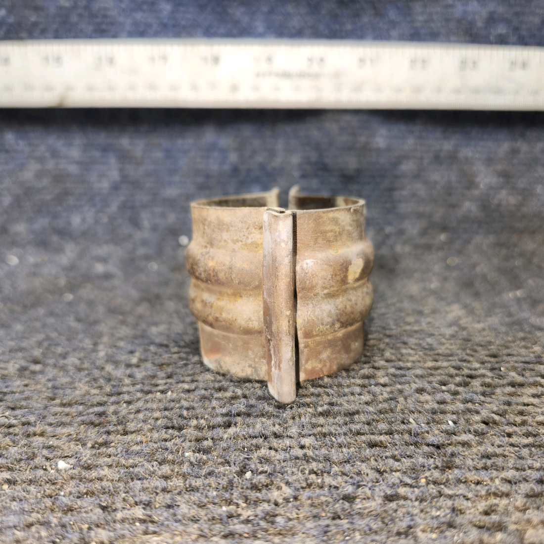 Used aircraft parts for sale, 0550176-50 Cessna 172E Exhaust Clamp Assy