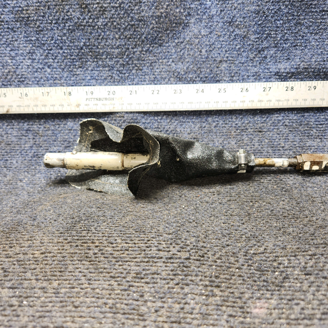 Used aircraft parts for sale, 0543022-2, 0543023 Cessna 172 Nose Gear Steering Rod Assy RH w Clevis