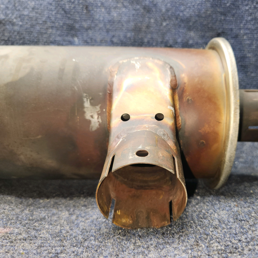 Used aircraft parts for sale, 99482-000 Piper PA28-140 Exhaust Muffler