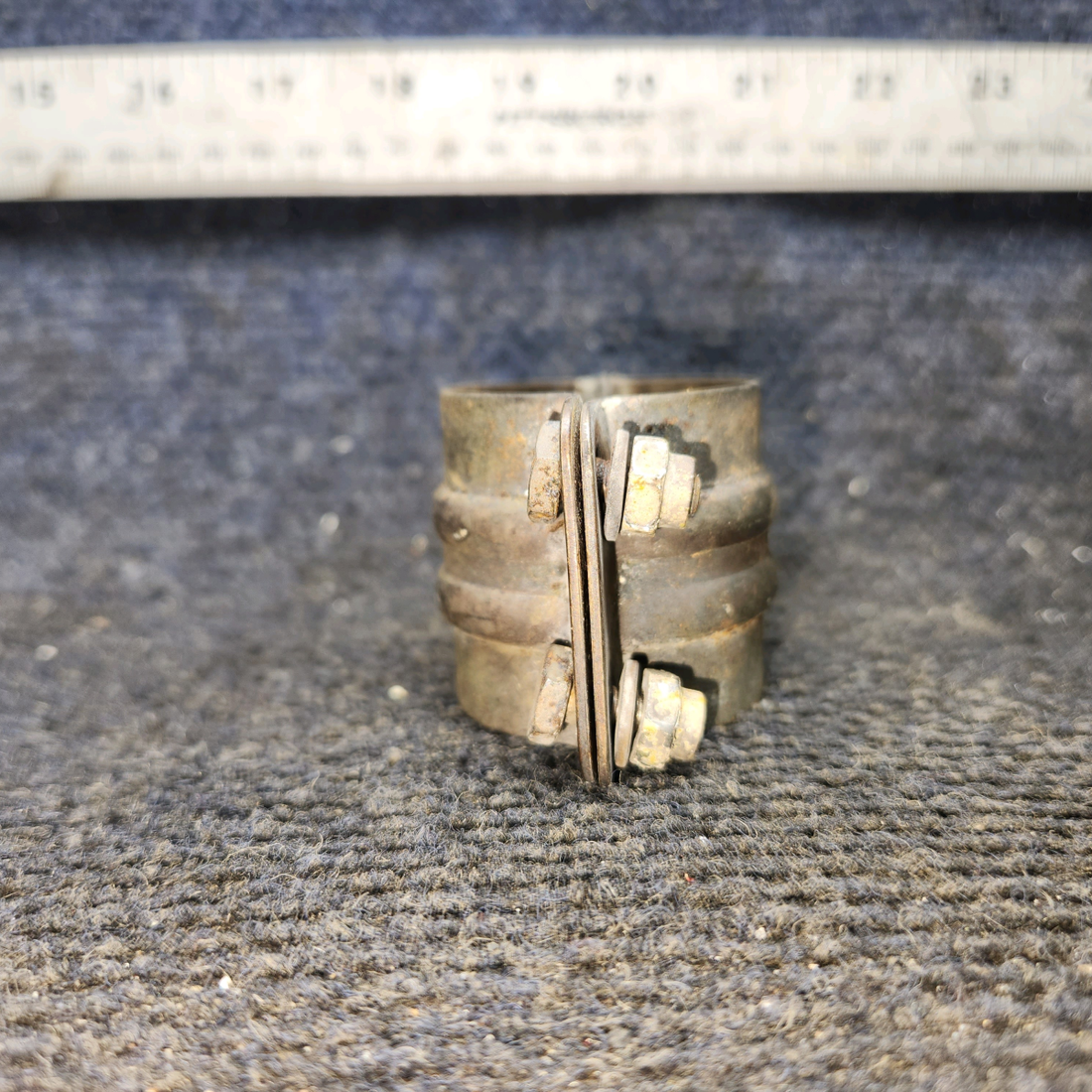 Used aircraft parts for sale, 0550176-50 Cessna 172E Exhaust Clamp Assy