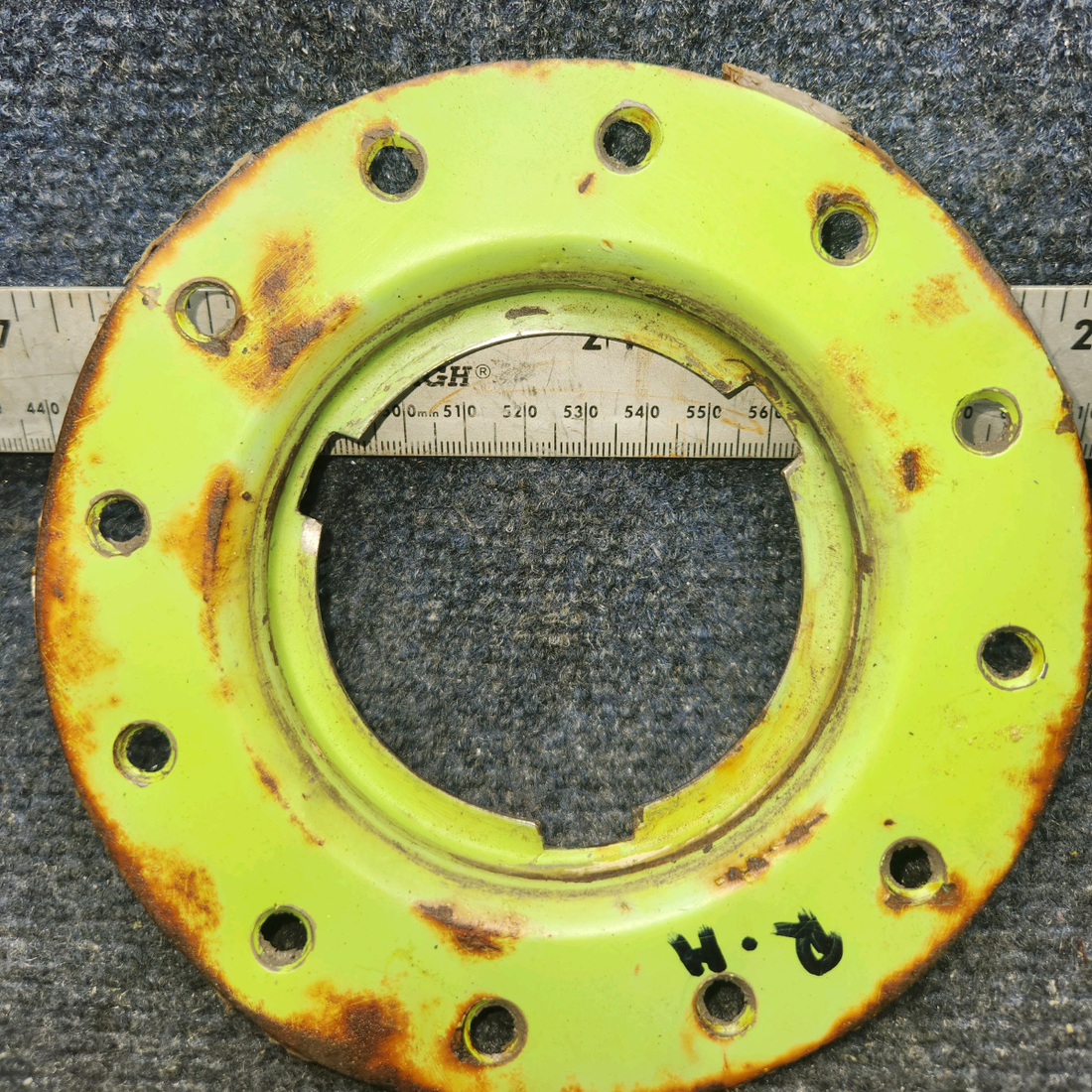Used aircraft parts for sale, 169-380024-3 Beechcraft A24R Fuel Cap Adapter