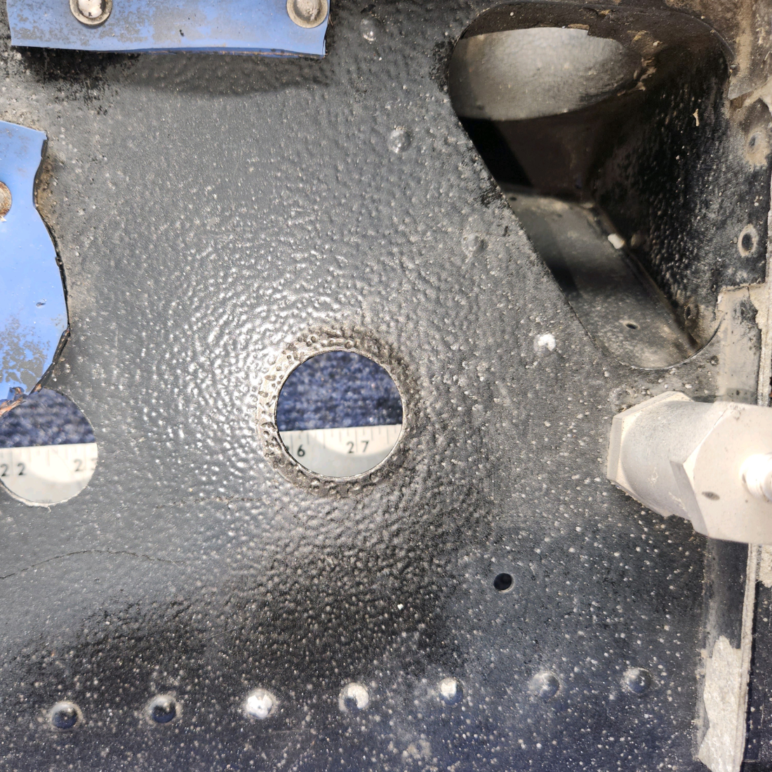 Used aircraft parts for sale, 2455038-2 Cessna 172RG REAR RH BAFFLE ASSY