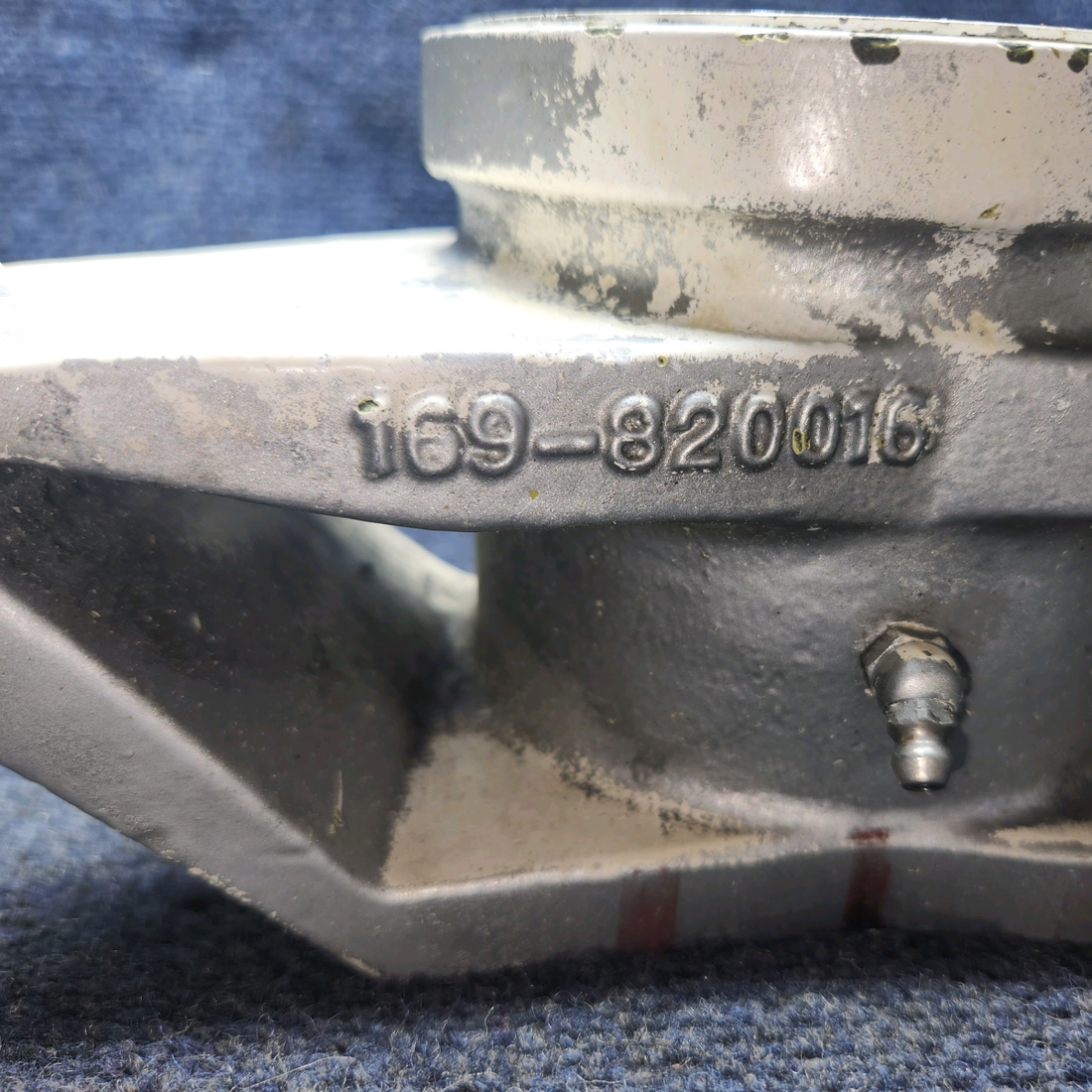 Used aircraft parts for sale, 169-820016 Beechcraft A24R Nose Gear Yoke