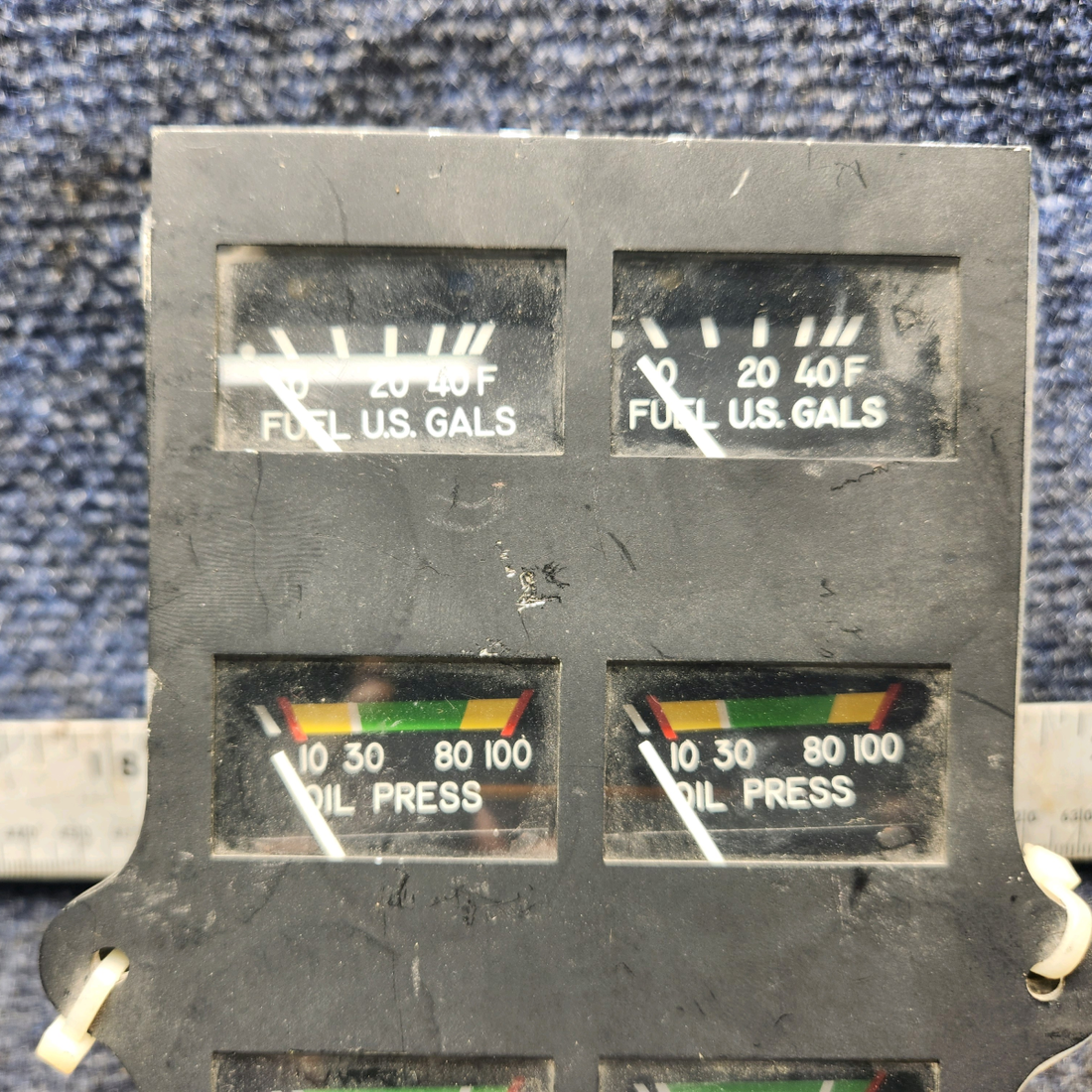 Used aircraft parts for sale, 39569-003 Rochester Gauges Piper PA34-220T Intrument Gauge Cluster (12V)