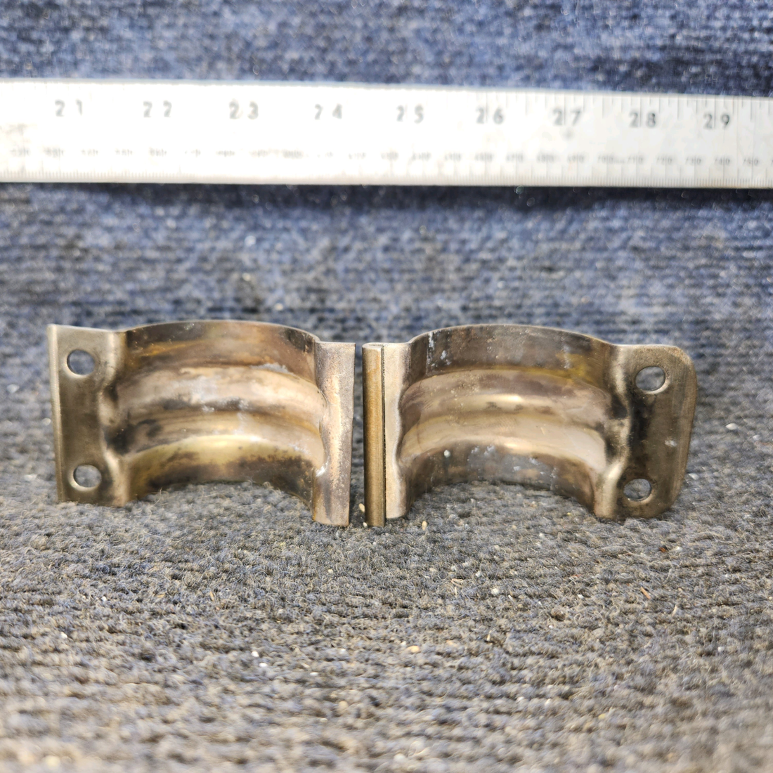 Used aircraft parts for sale, 0550176-50 cessna 150G Exhaust Clamp Assy