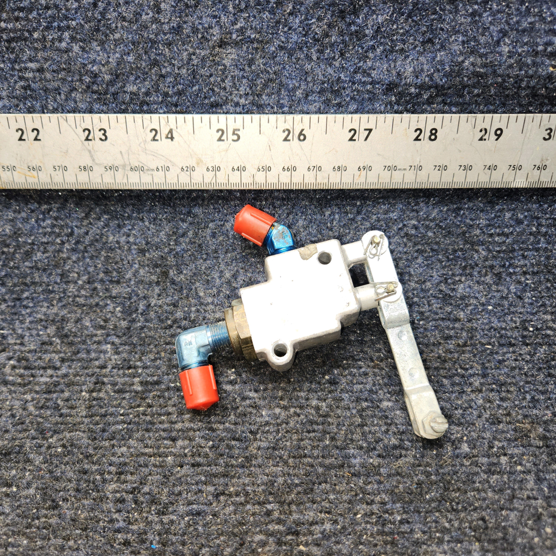 Used aircraft parts for sale, A53T3 Hoof BEECHCRAFT 95-55B Parking Brake Valve
