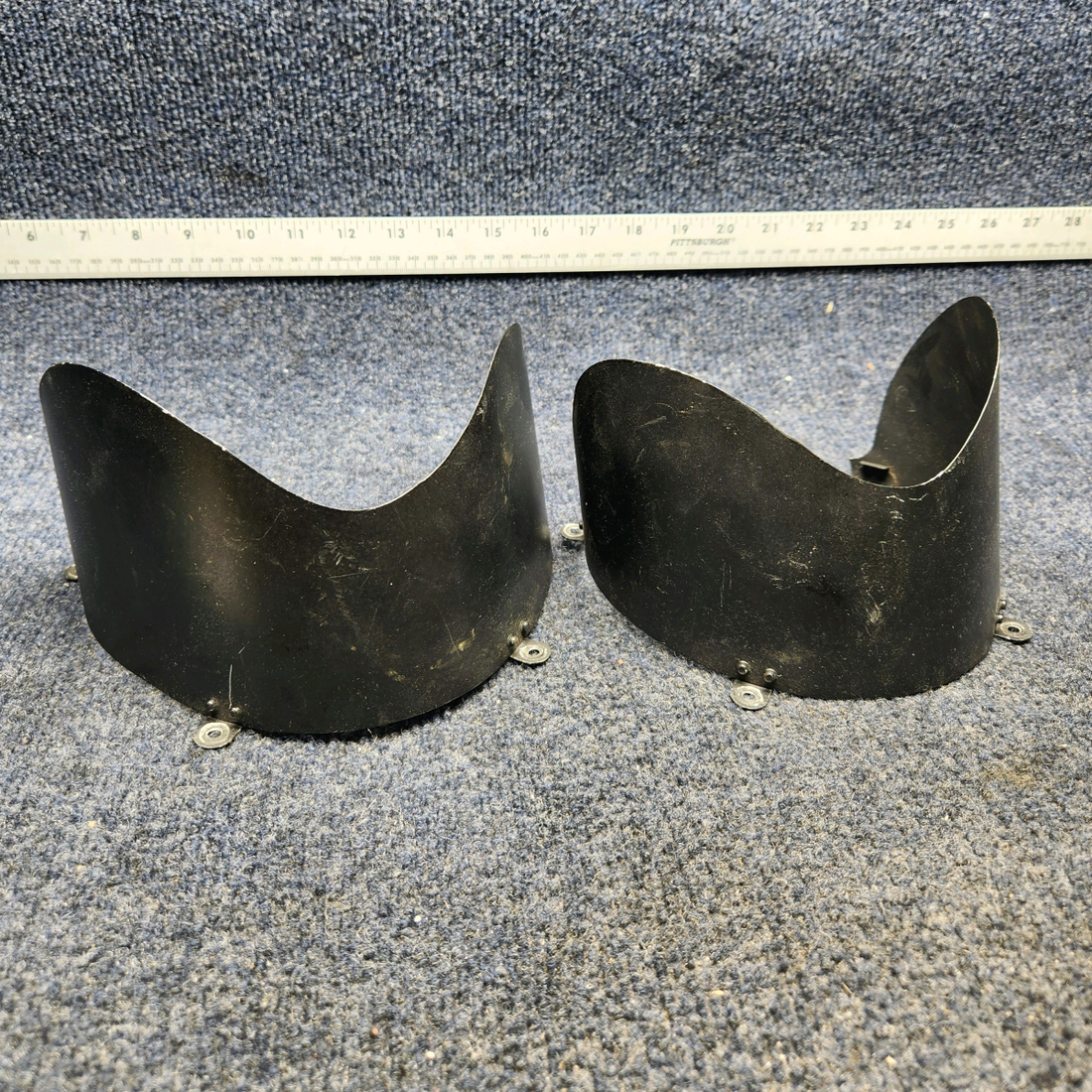 Used aircraft parts for sale, 35-115238 BEECHCRAFT F35 LANDING LIGHT DEFLECTORS SET LH AND RH "PRICE PER EACH"