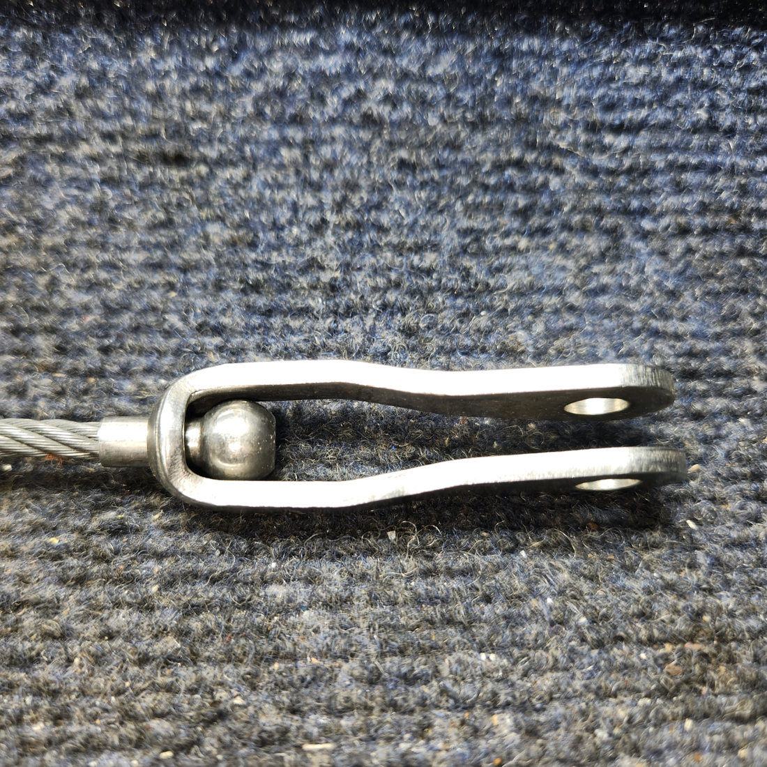 Used aircraft parts for sale, 96908-000 Piper PA32RT-300 Seat Belt Attach Cable Assembly