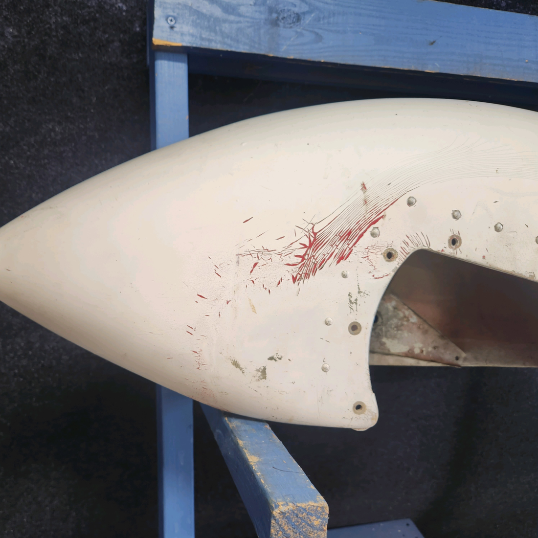 Used aircraft parts for sale, 0541185-6 Cessna 172F Main Wheel Fairing (Pant) RH