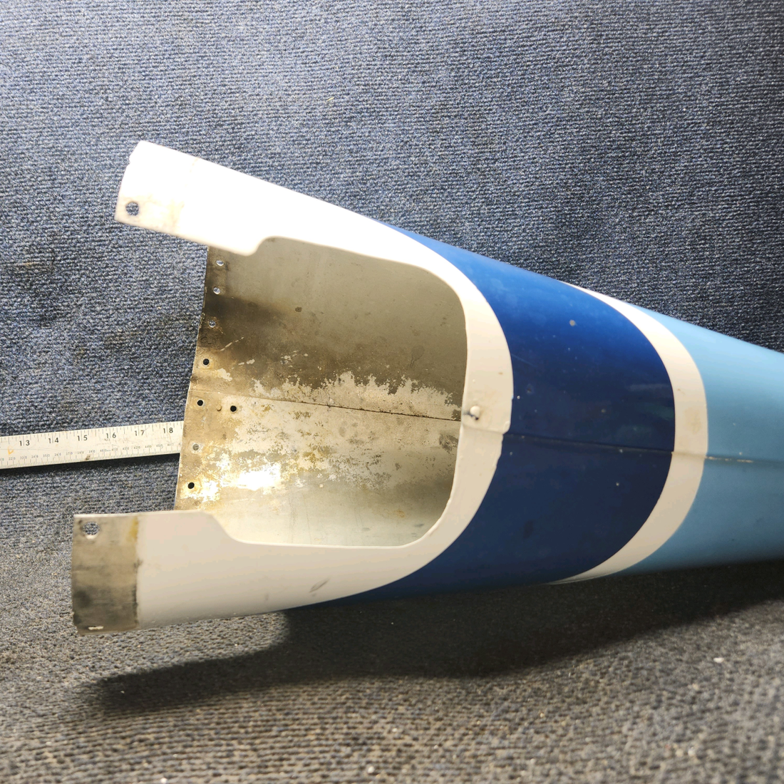 Used aircraft parts for sale, 0712635-1 Cessna 182G Tail Stringer Assembly