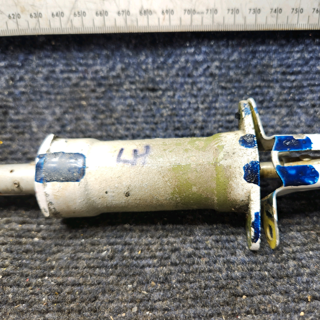 Used aircraft parts for sale, 45-524561 BEECHCRAFT F35 Elevator Trim Tab Actuator - LH