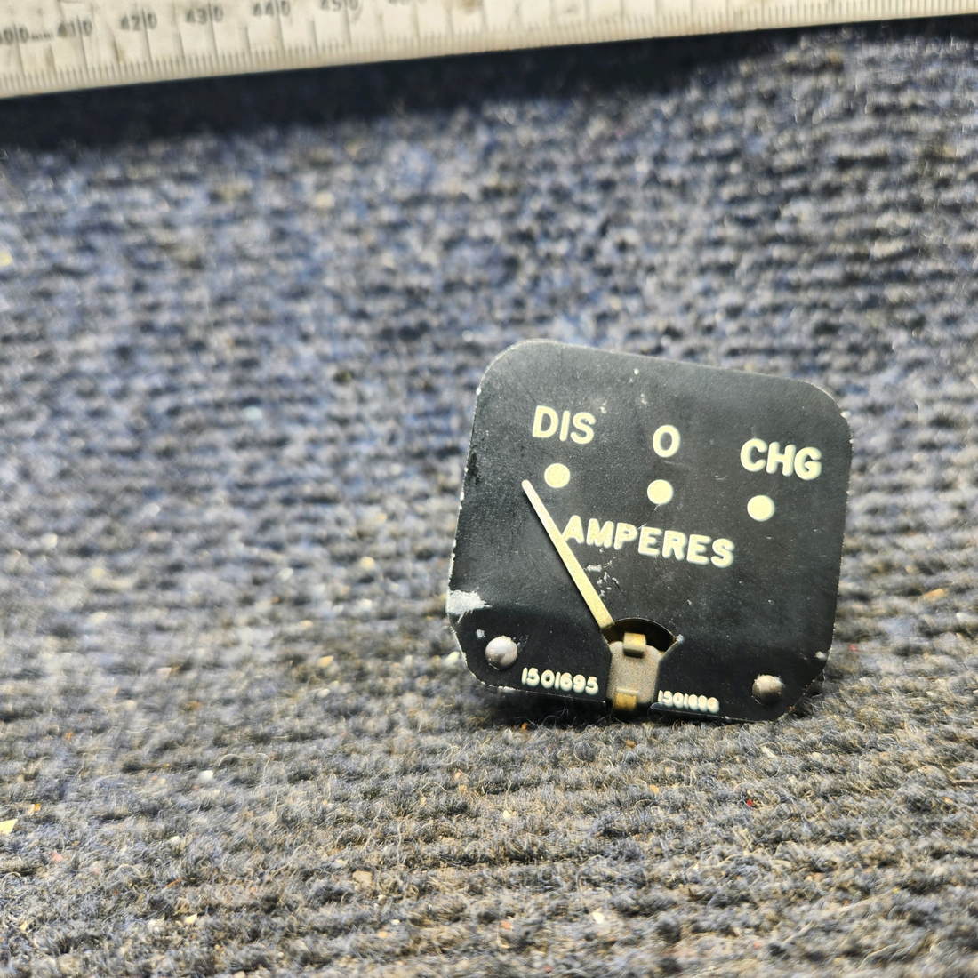 Used aircraft parts for sale, 1501695 Beechcraft C35 Amperes Indicator