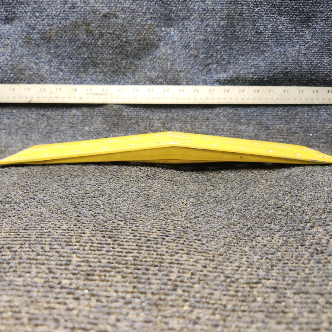 Used aircraft parts for sale, 169-110014-1 Beechcraft C23 SUNDOWNER Wing Splice Plate Upper Main Spar