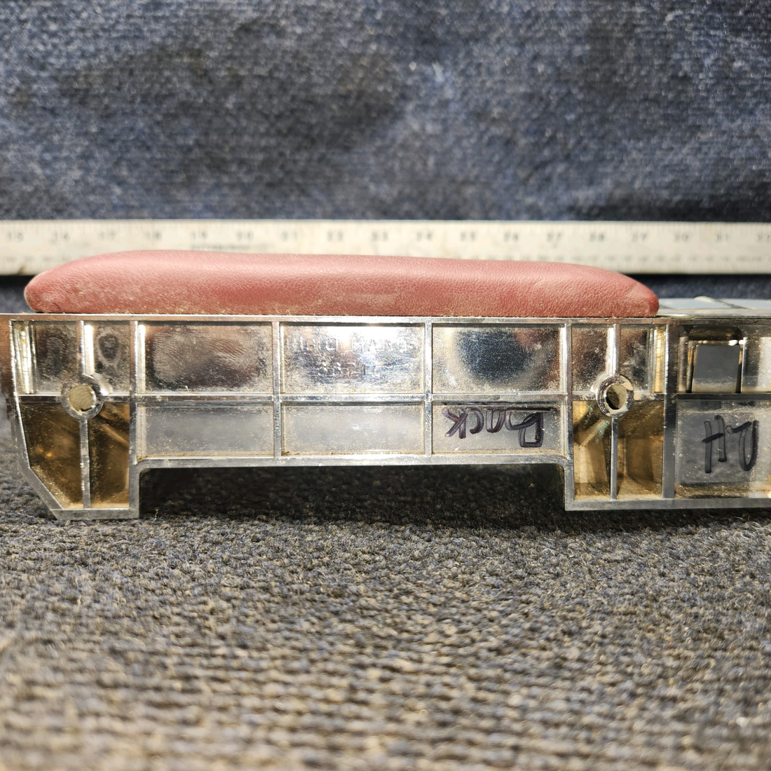 Used aircraft parts for sale, 66710-017 Piper PA32RT-300 Aft Armrest Assembly with Ashtray - RH Middle