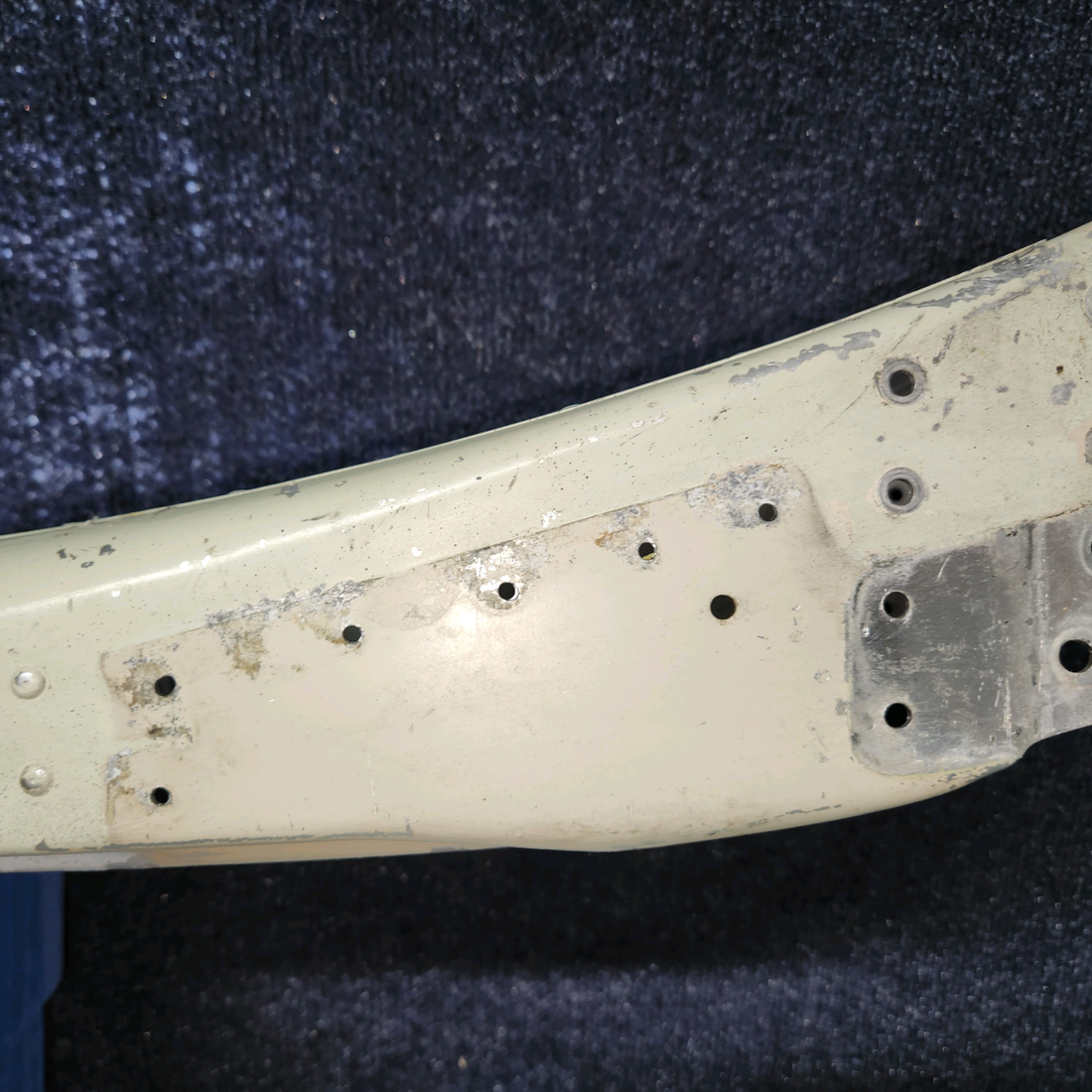Used aircraft parts for sale, 0513007-5 Cessna 172E Front Doorpost Bulkhead Assembly LH