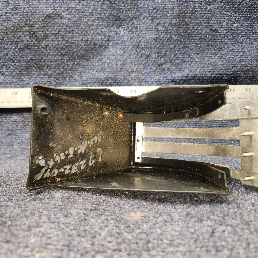 Used aircraft parts for sale, 67232-041 PIPER PA28RT-201 Engine Control Cover Assy