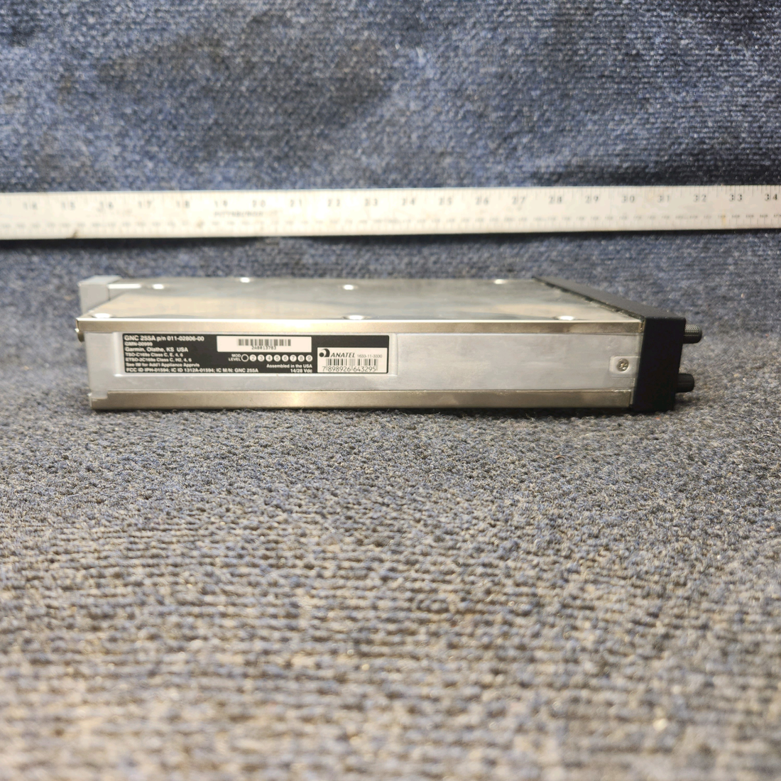 Used aircraft parts for sale, 011-02806-00 Garmin GNC 255A PIPER PA-24-250 Nav/Com with Built-In Glideslope