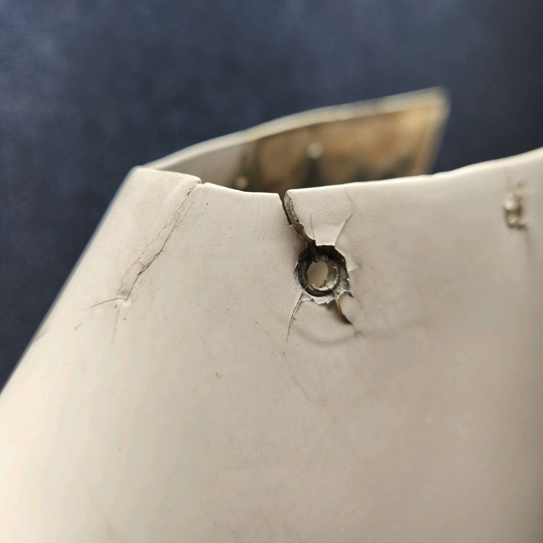 Used aircraft parts for sale, 169-440013-11 Beechcraft A23A Musketeer Custom III DORSAL FIN. "SOME CRACK IN HOLES - SEE PHOTOS"