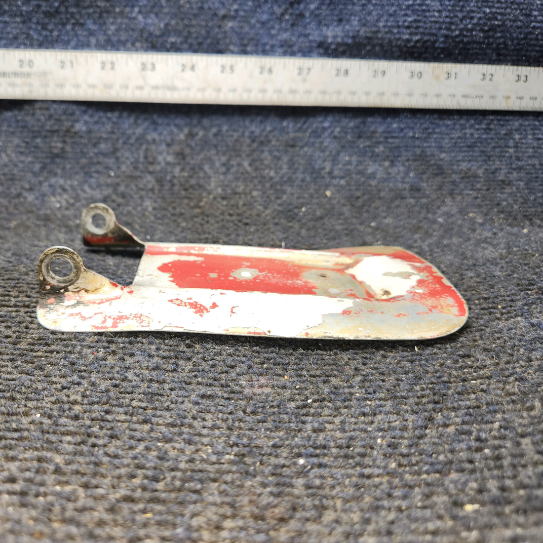 Used aircraft parts for sale, 1243616-1 Cessna 172F Nose Wheel Pant Cover Plate