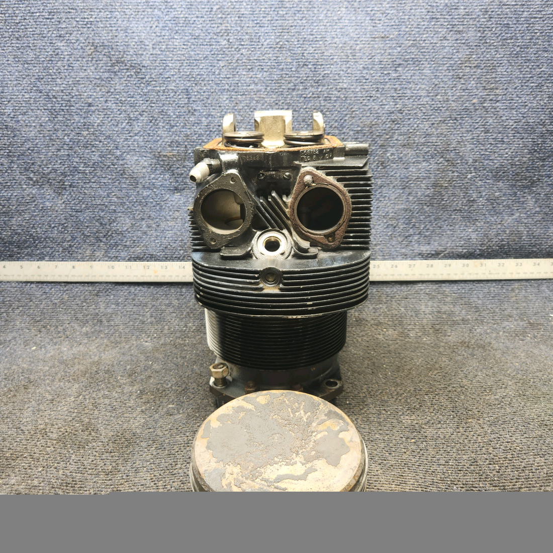 Used aircraft parts for sale, LW-12416 Lycoming Piper PA-28-140 Cylinder