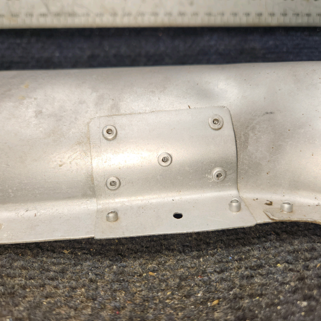 Used aircraft parts for sale, 63723-003 Piper PA-28-140 Shroud, Carburetor Heat