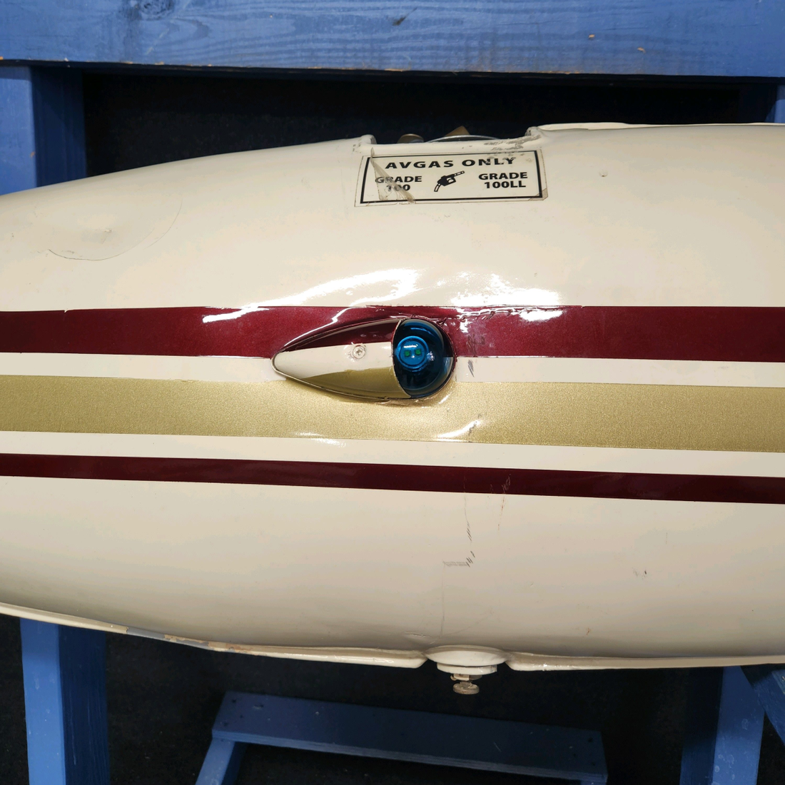 Used aircraft parts for sale, MECO Tip Tank Beechcraft F35 10-Gallon Auxiliary Tip Tanks LH and RH