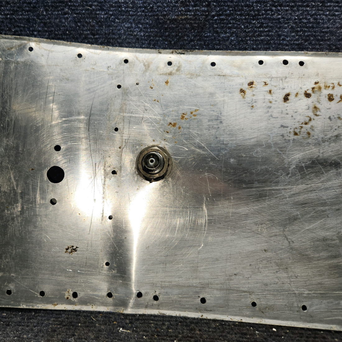 Used aircraft parts for sale, 0513330-9 Cessna 172E Front Lower Skin Section Lower AFT