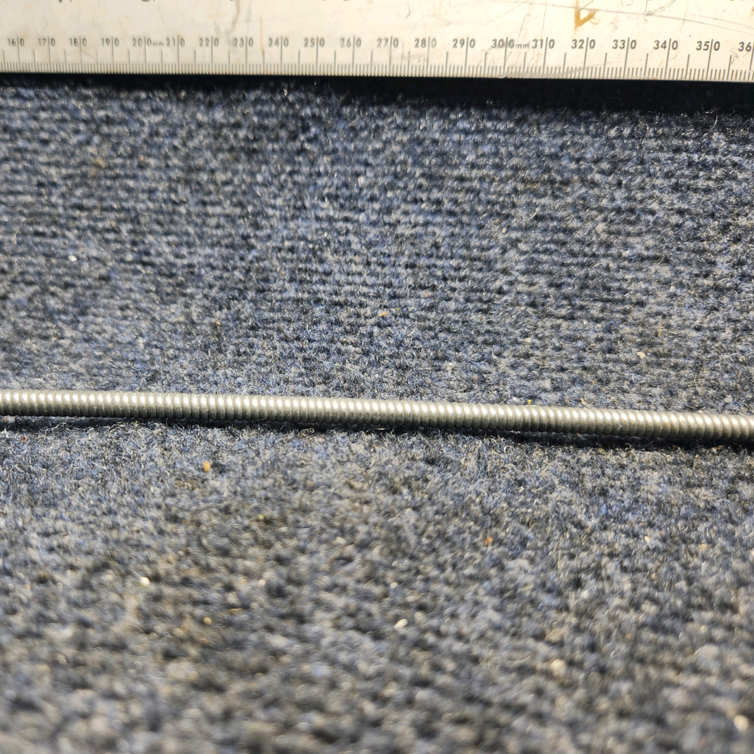 Used aircraft parts for sale, 0517037-1 Cessna Cabin Door Push Rod W/Cable