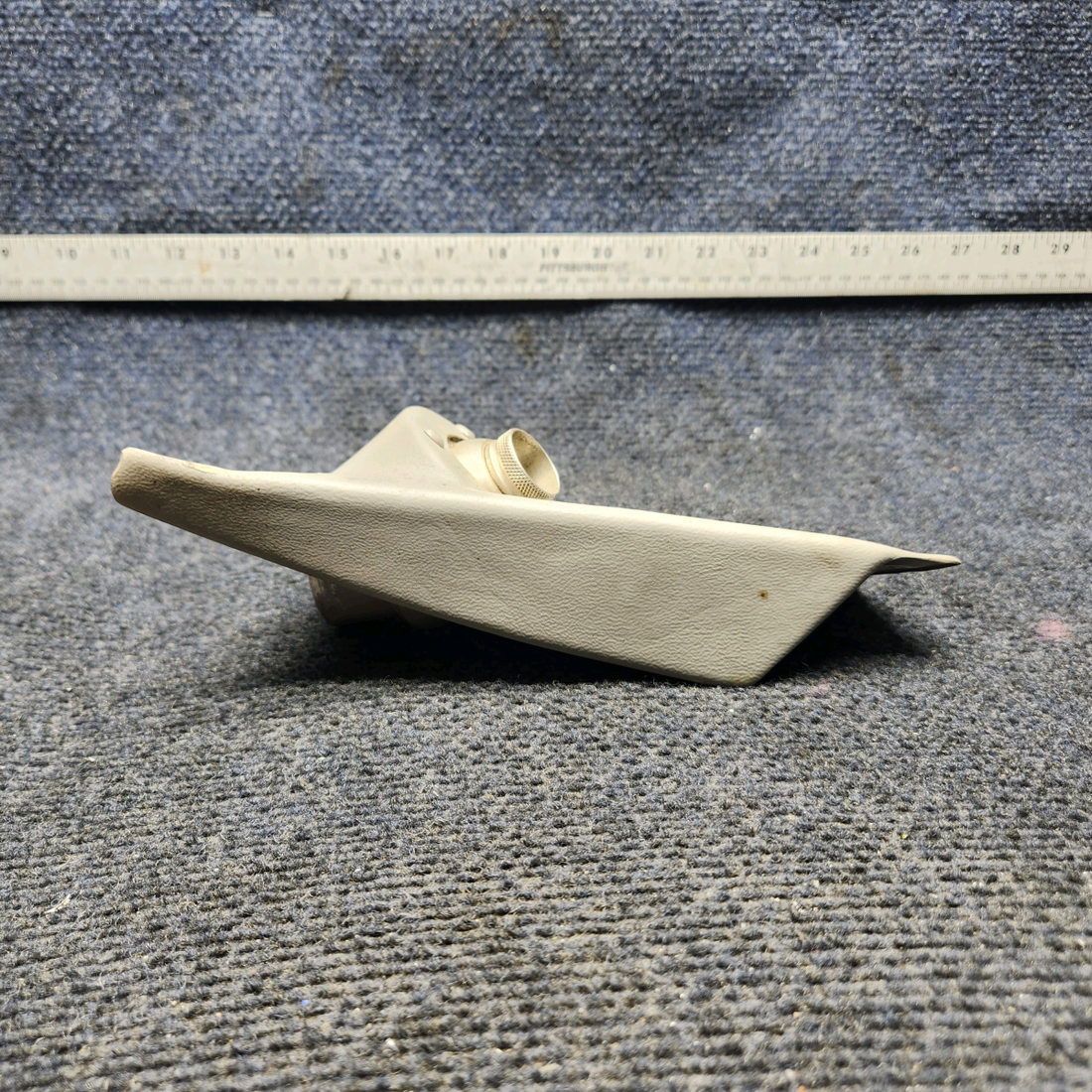 Used aircraft parts for sale, 169-534026-1 , B-2120-501 Beechcraft A23A Musketeer Custom III OUTLET LH ESCUTCHEON W/ WEMAC VENT